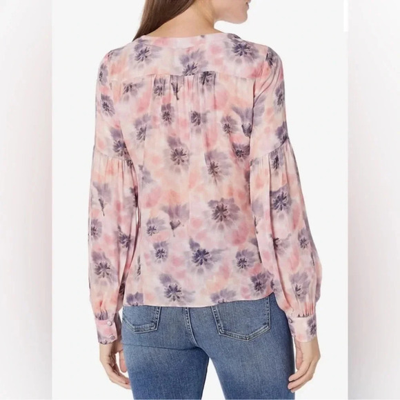 NWT Parker Floral Blouse Sz Large - Picture 2 of 5